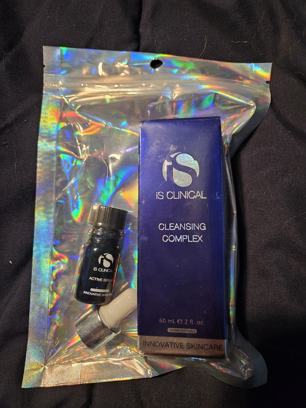 iS Clinical Cleansing Complex 2 oz + Active Serum Mini Skincare Bundle NEW